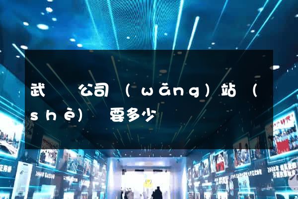 武義縣公司網(wǎng)站設(shè)計要多少錢