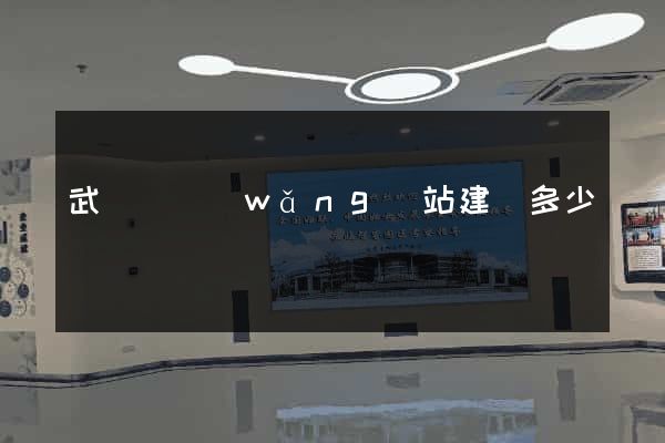 武義縣網(wǎng)站建設多少錢