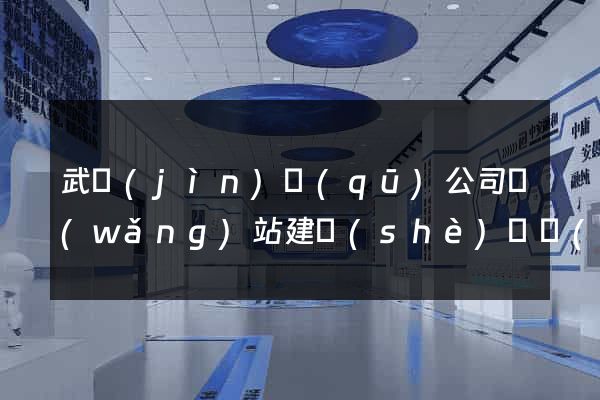 武進(jìn)區(qū)公司網(wǎng)站建設(shè)開發(fā)