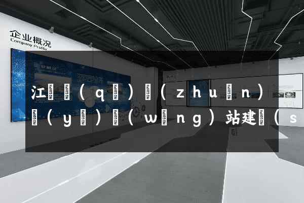 江寧區(qū)專(zhuān)業(yè)網(wǎng)站建設(shè)