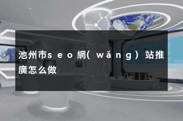 池州市seo網(wǎng)站推廣怎么做