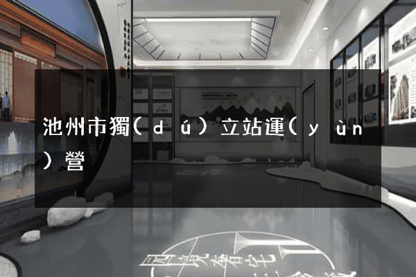 池州市獨(dú)立站運(yùn)營