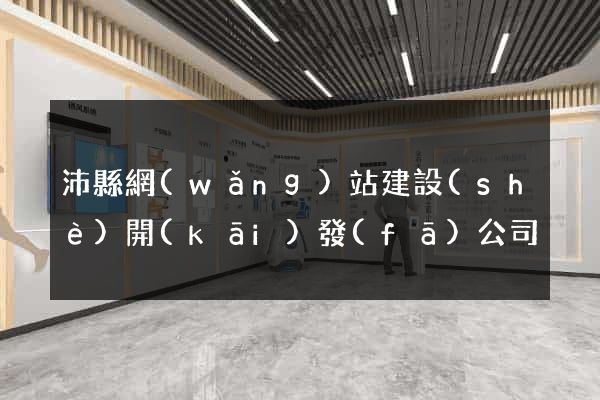 沛縣網(wǎng)站建設(shè)開(kāi)發(fā)公司