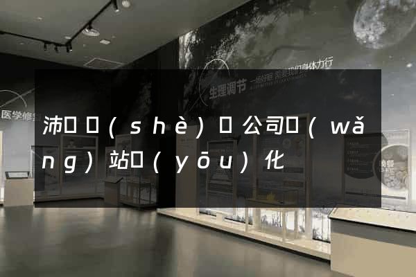 沛縣設(shè)計公司網(wǎng)站優(yōu)化