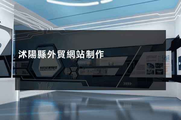 沭陽縣外貿網站制作
