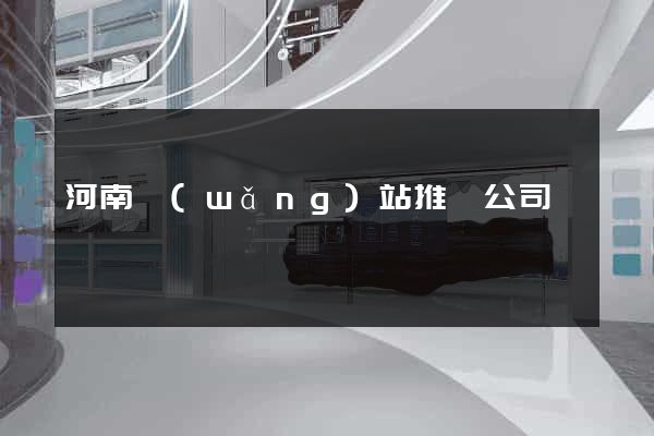 河南網(wǎng)站推廣公司