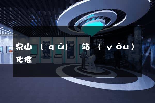泉山區(qū)網站優(yōu)化推廣