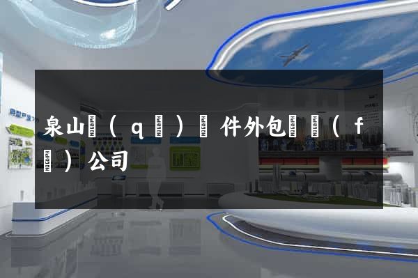 泉山區(qū)軟件外包開發(fā)公司