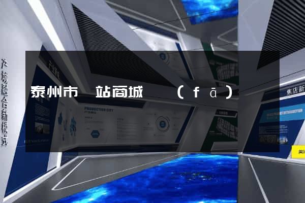 泰州市網站商城開發(fā)