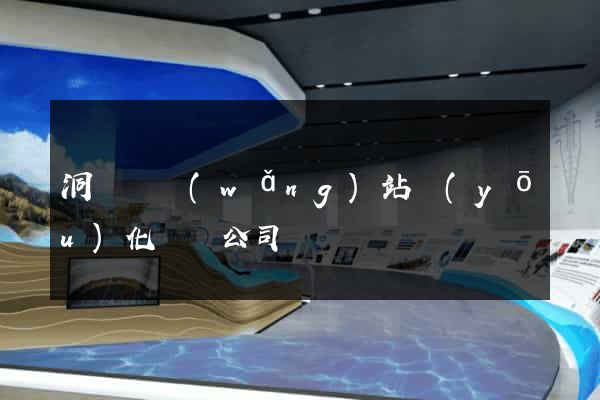 洞頭縣網(wǎng)站優(yōu)化設計公司
