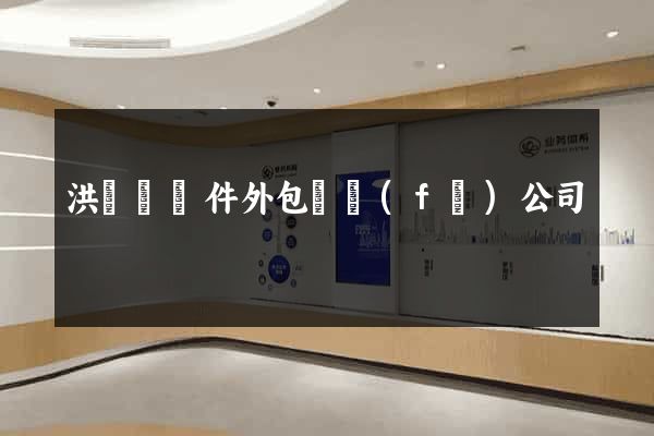 洪澤縣軟件外包開發(fā)公司