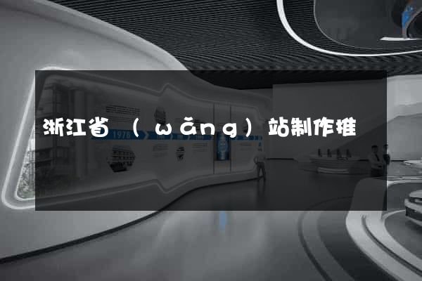 浙江省網(wǎng)站制作推廣