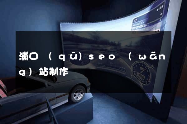 浦口區(qū)seo網(wǎng)站制作
