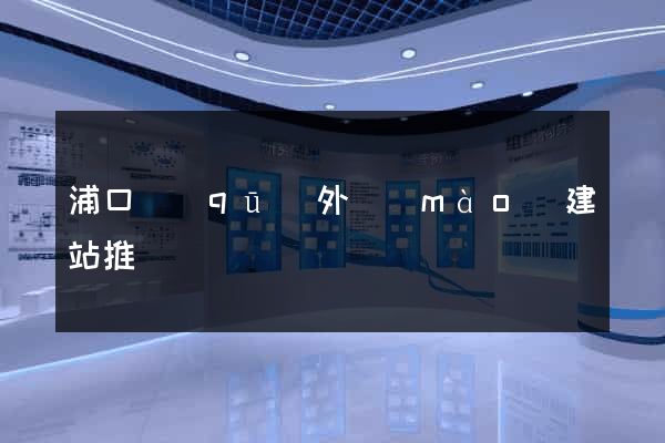 浦口區(qū)外貿(mào)建站推廣