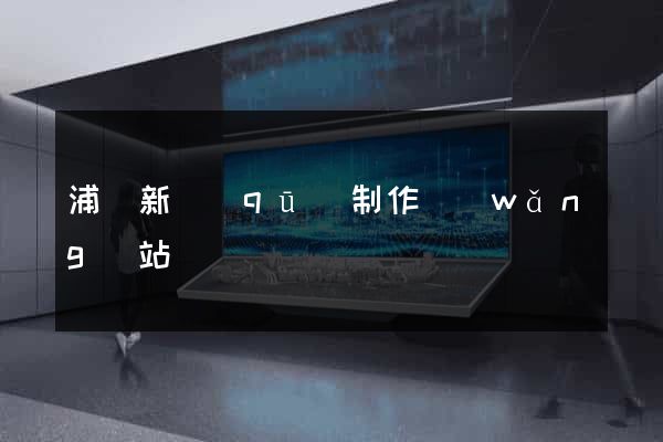 浦東新區(qū)制作網(wǎng)站