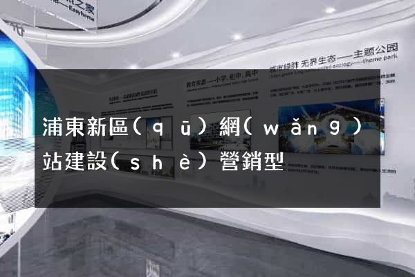 浦東新區(qū)網(wǎng)站建設(shè)營銷型