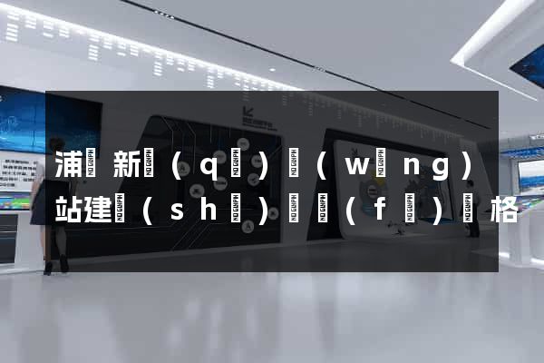 浦東新區(qū)網(wǎng)站建設(shè)開發(fā)價格