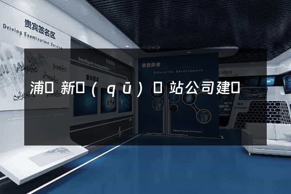 浦東新區(qū)網站公司建設