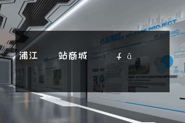 浦江縣網站商城開發(fā)