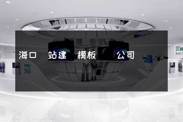海口網站建設模板網絡公司