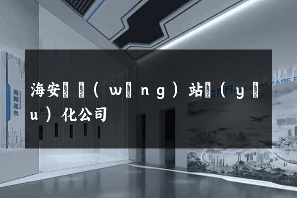 海安縣網(wǎng)站優(yōu)化公司