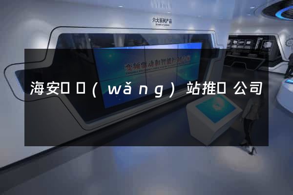 海安縣網(wǎng)站推廣公司