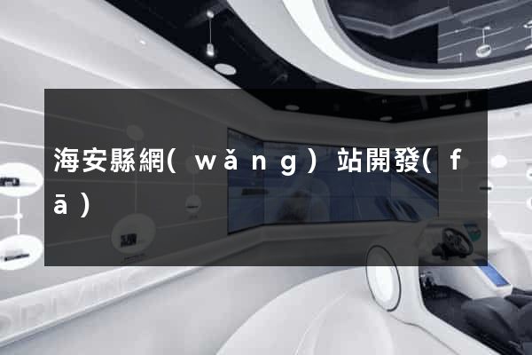 海安縣網(wǎng)站開發(fā)