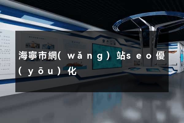 海寧市網(wǎng)站seo優(yōu)化