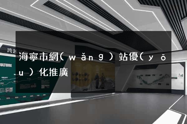 海寧市網(wǎng)站優(yōu)化推廣