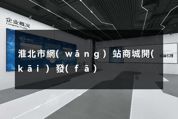 淮北市網(wǎng)站商城開(kāi)發(fā)