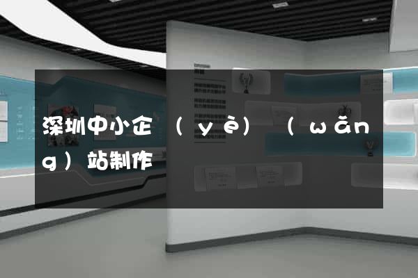 深圳中小企業(yè)網(wǎng)站制作