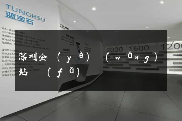 深圳企業(yè)網(wǎng)站開發(fā)
