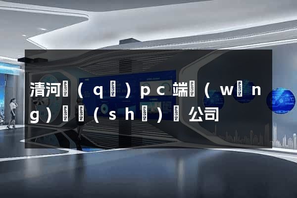 清河區(qū)pc端網(wǎng)頁設(shè)計公司