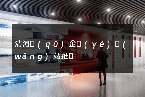 清河區(qū)企業(yè)網(wǎng)站推廣