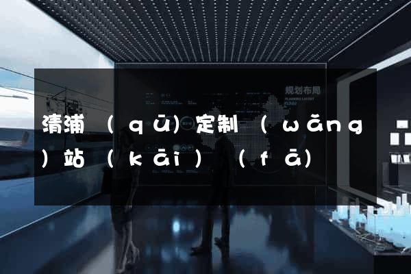 清浦區(qū)定制網(wǎng)站開(kāi)發(fā)