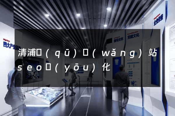 清浦區(qū)網(wǎng)站seo優(yōu)化