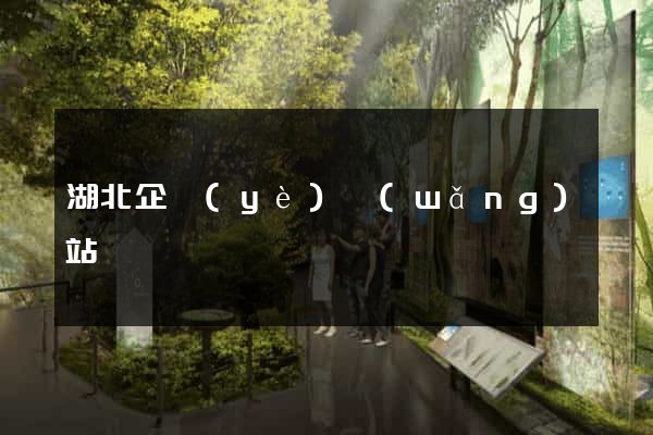 湖北企業(yè)網(wǎng)站