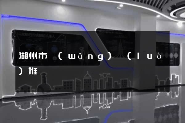 湖州市網(wǎng)絡(luò)推廣