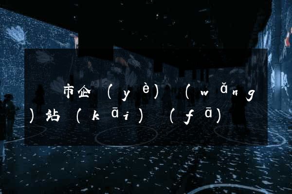 溫嶺市企業(yè)網(wǎng)站開(kāi)發(fā)