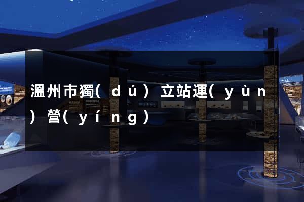 溫州市獨(dú)立站運(yùn)營(yíng)