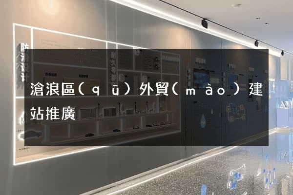 滄浪區(qū)外貿(mào)建站推廣