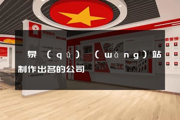潁泉區(qū)網(wǎng)站制作出名的公司