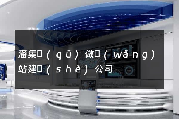 潘集區(qū)做網(wǎng)站建設(shè)公司