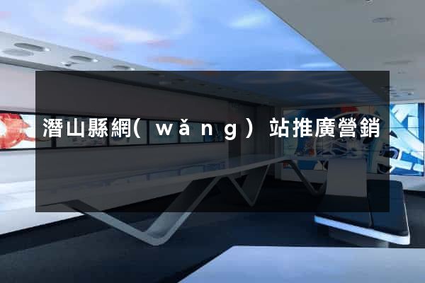 潛山縣網(wǎng)站推廣營銷
