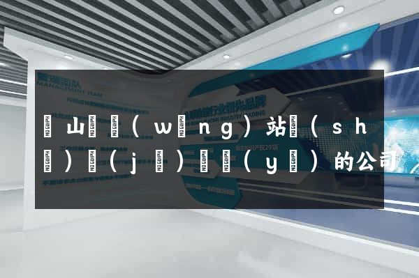 潛山縣網(wǎng)站設(shè)計(jì)專業(yè)的公司