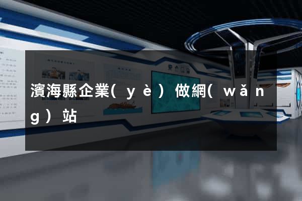濱海縣企業(yè)做網(wǎng)站