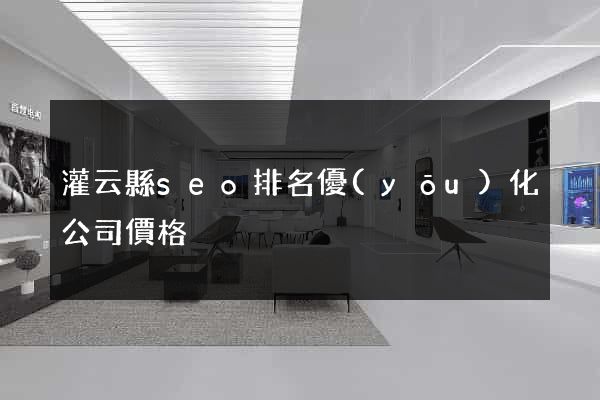灌云縣seo排名優(yōu)化公司價格