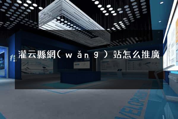 灌云縣網(wǎng)站怎么推廣