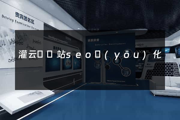灌云縣網站seo優(yōu)化