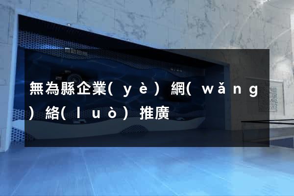 無為縣企業(yè)網(wǎng)絡(luò)推廣